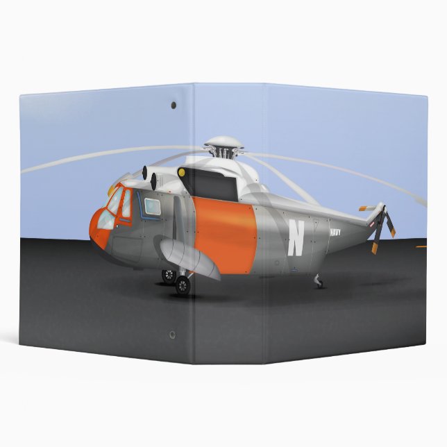 SeaKing rescue 3 Ring Binder (Background)
