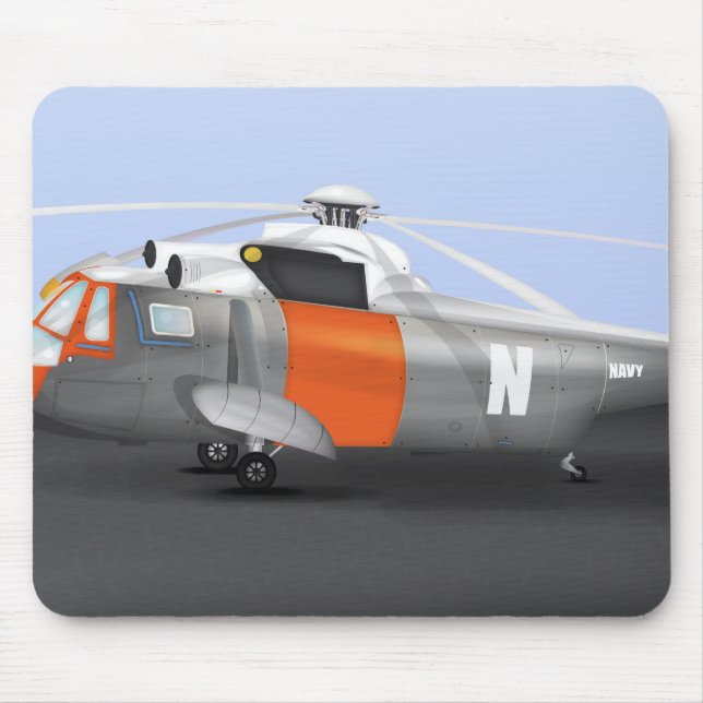 SeaKing rescue Mouse Pad (Front)