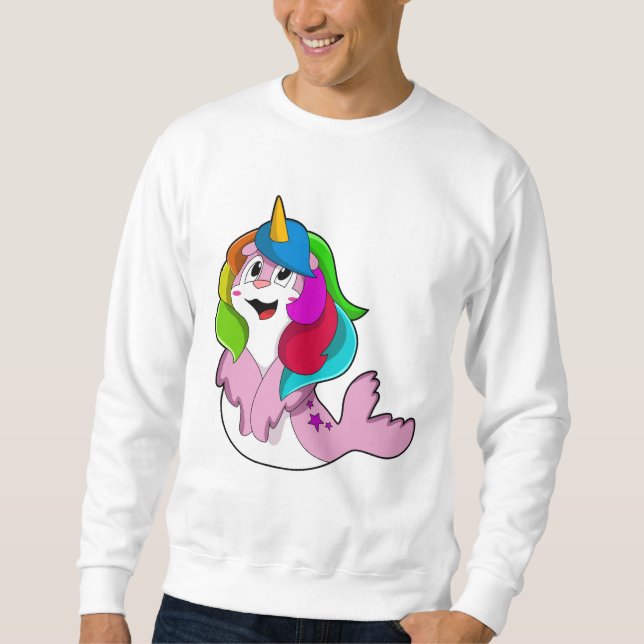Seal as Unicorn Sweatshirt (Front)
