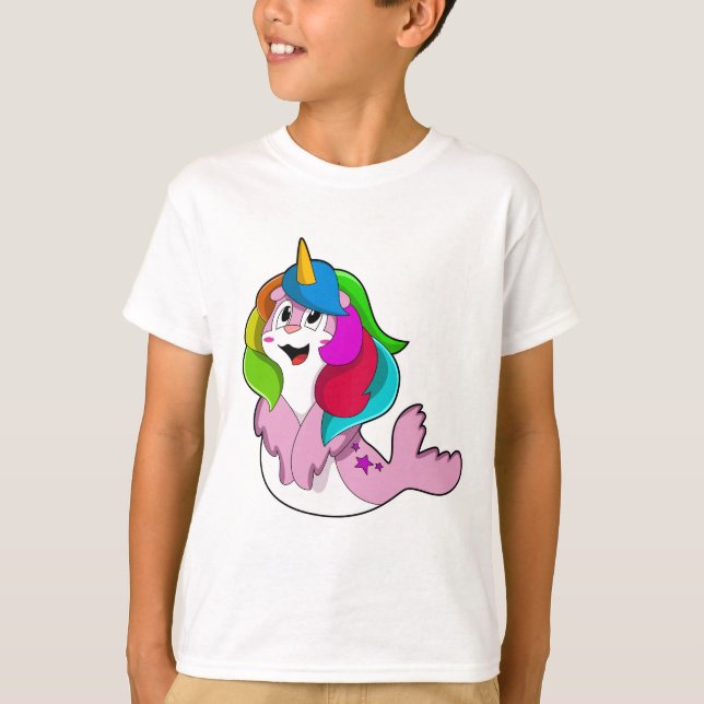 Seal as Unicorn T-Shirt (Front)