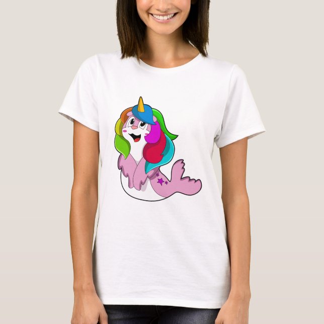 Seal as Unicorn T-Shirt (Front)