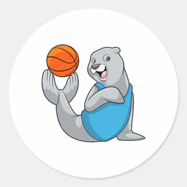 Seal at Basketball Sports (Front)