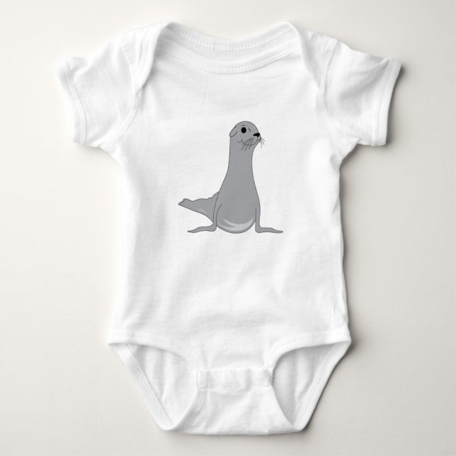 Seal Baby Bodysuit (Front)