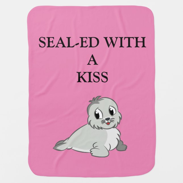 Seal-ed With A Kiss Blanket (Front)