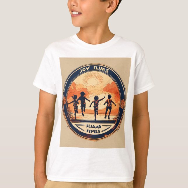 Seal Family at Sunset T-Shirt Design (Front)