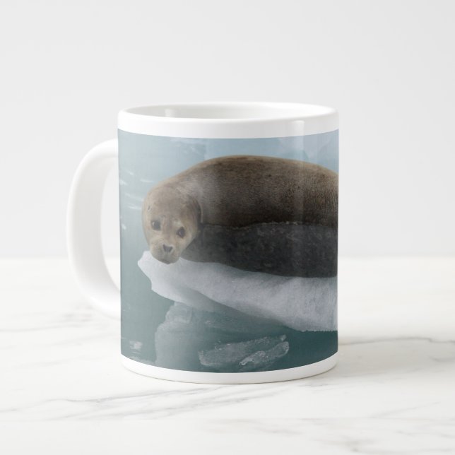 seal giant coffee mug (Front Left)