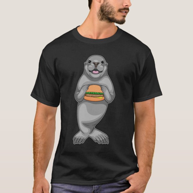 Seal Hamburger T-Shirt (Front)