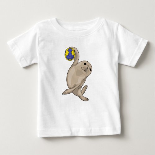 Seal Handball player Handball Baby T_Shirt