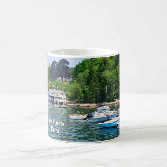 Seal Harbor in Maine Coffee Mug (Center)