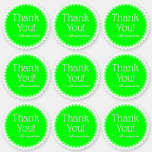 [ Thumbnail: Seal Inspired Appreciative, Grateful "Thank You!" Sticker ]