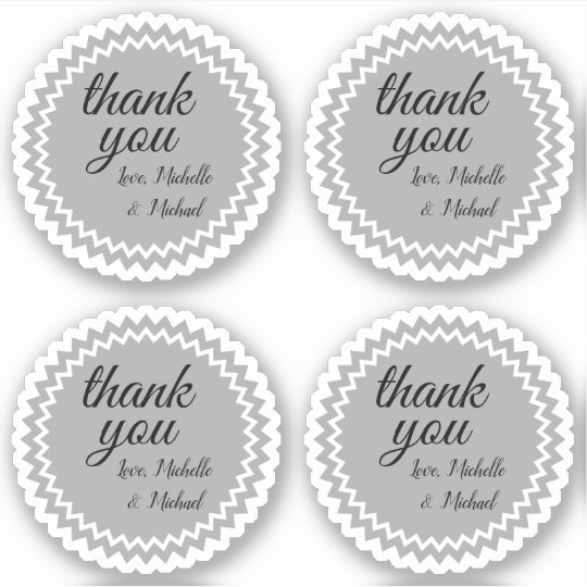 Seal Inspired Appreciative Thank You Sticker