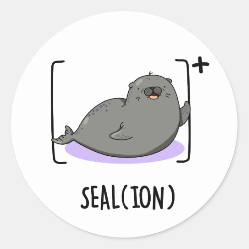 Seal Ion Funny Sea Lion Pun