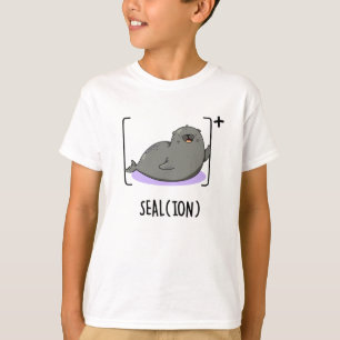 Seal Ion Funny Sea Lion Pun  T-Shirt