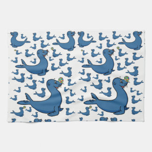 seal kitchen hand towel