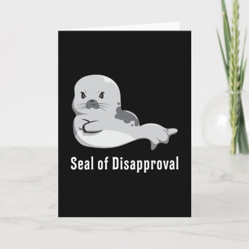 Seal Lover Sealife Animal Sea Lion Seals Gift Idea Card