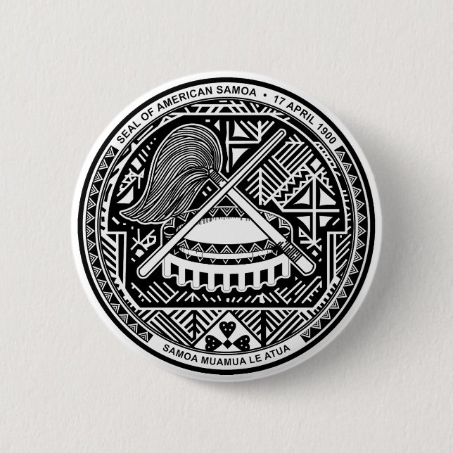 Seal of American Samoa Button (Front)