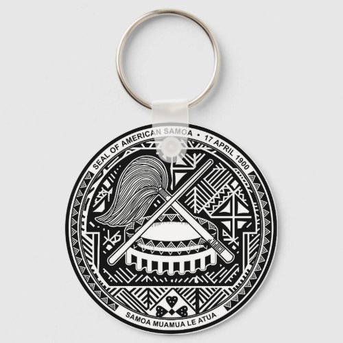 Seal of American Samoa Keychain