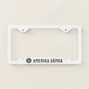 Seal of American Samoa License Plate Frame