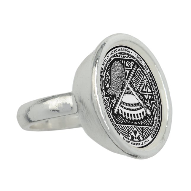 Seal of American Samoa Ring (Side)