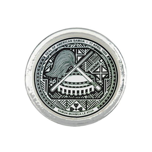 Seal of American Samoa Ring (Front)