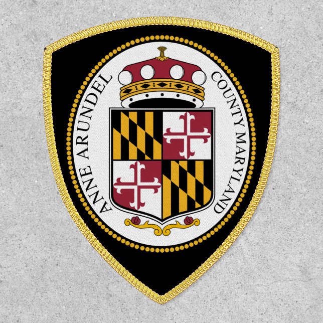 Seal of Anne Arundel County, MD Patch (Front)