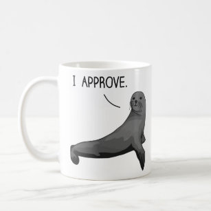 Seal of Approval  Coffee Mug