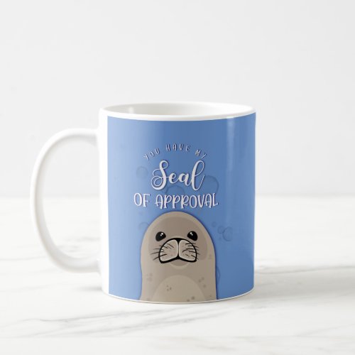 Seal of approval coffee mug