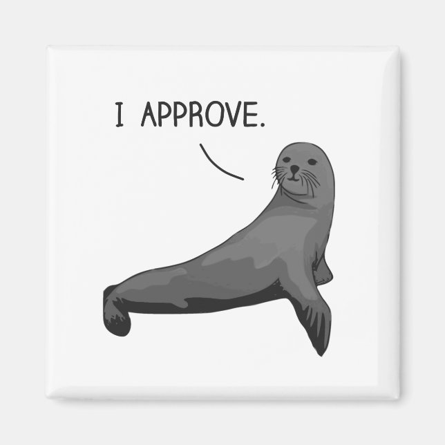 Seal of Approval Magnet (Front)