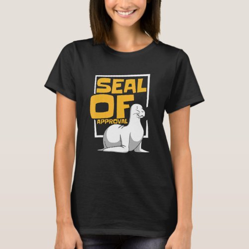 Seal Of Approval   Science Nature Biologist Kids B T_Shirt