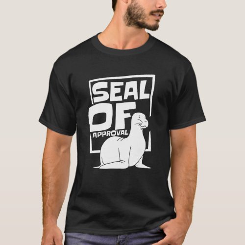 Seal Of Approval  Science Nature Biologist Kids Bi T_Shirt