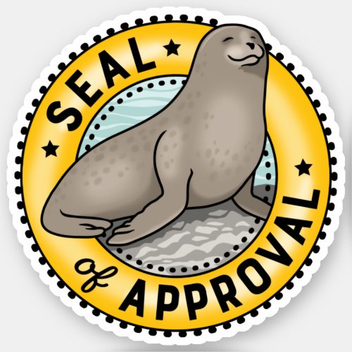 Seal of Approval Sticker