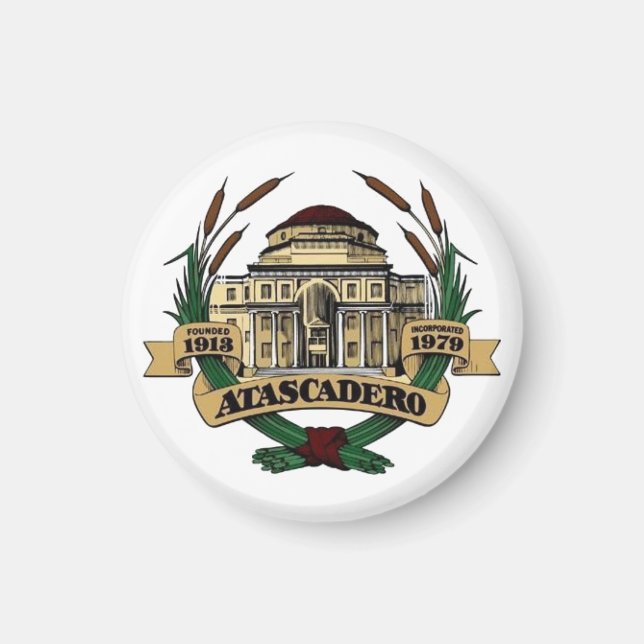 Seal of Atascadero, California Magnet (Front)