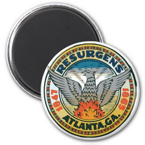 Seal of Atlanta Georgia Magnet