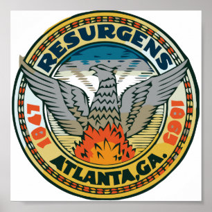 Seal of Atlanta, Georgia Poster