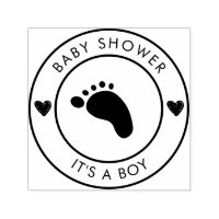 Seal Of Baby Shower self-inking stamp