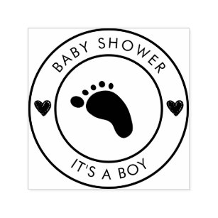 Seal Of Baby Shower self-inking stamp