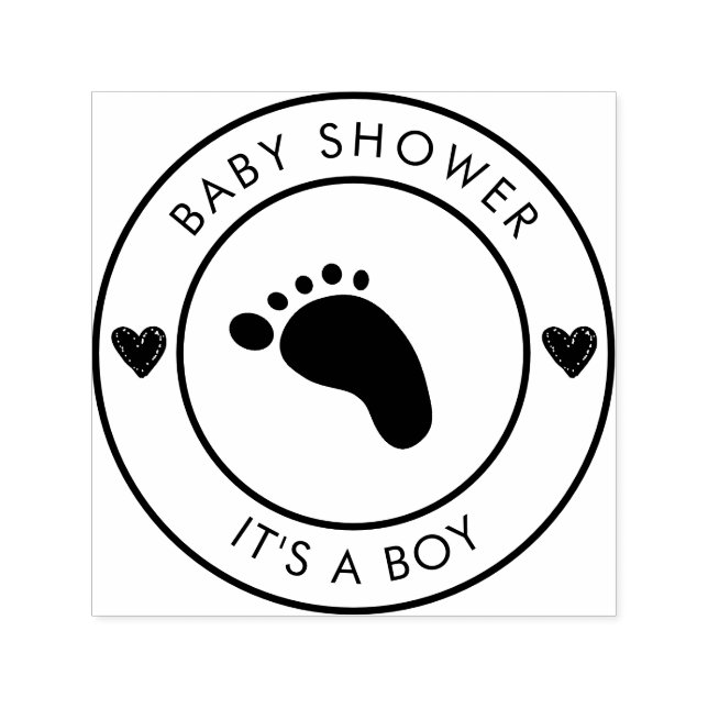 Seal Of Baby Shower self-inking stamp (Design)