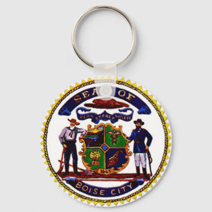 Seal of Boise, Idaho Keychain
