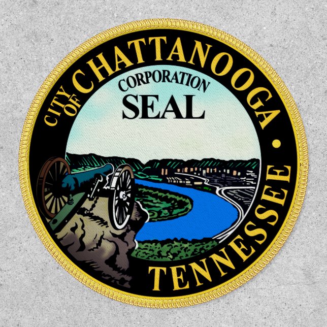 Seal of Chattanooga, Tennessee Patch (Front)