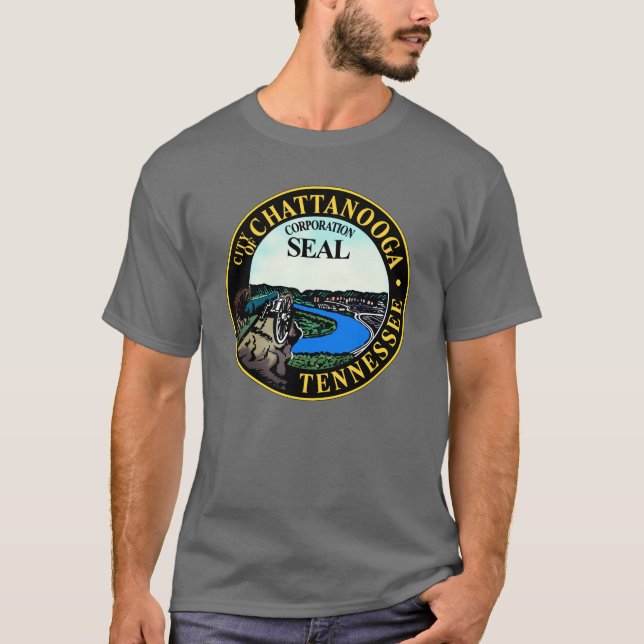 Seal of Chattanooga, Tennessee T-Shirt (Front)