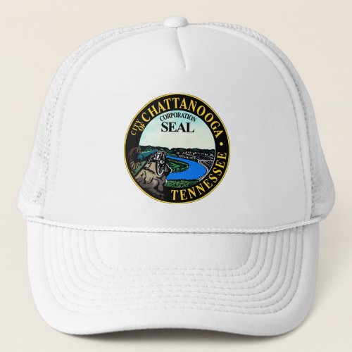 Seal of Chattanooga Tennessee Trucker Hat