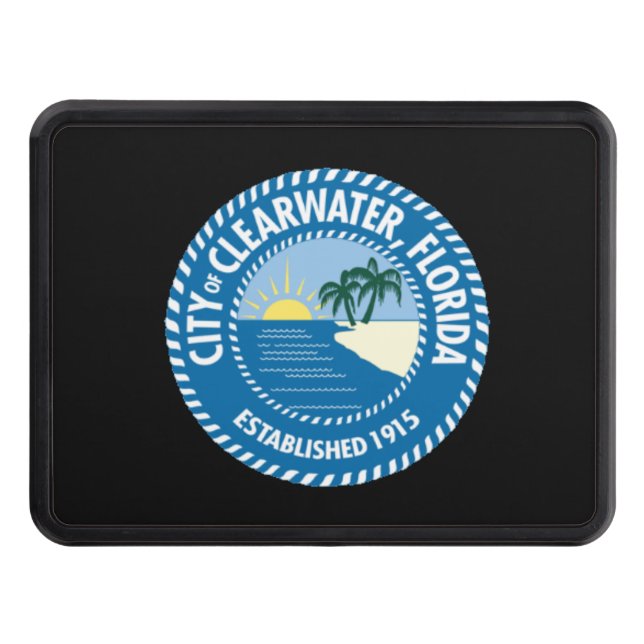 Seal of Clearwater, Florida Hitch Cover (Front)