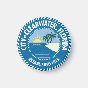 Seal of Clearwater, Florida Magnet