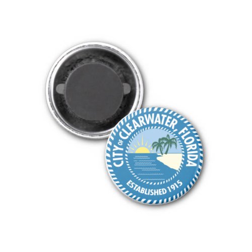Seal of Clearwater Florida Magnet