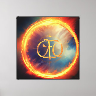 Seal of Consecrated Identity Canvas Print
