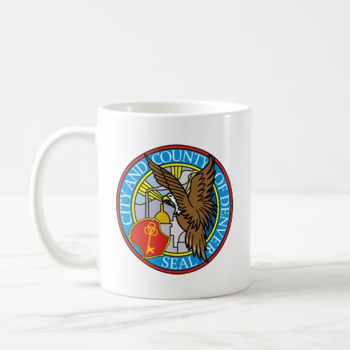 Seal of Denver Colorado Coffee Mug