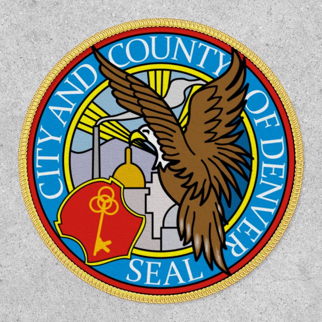 Seal of Denver, Colorado Patch (Front)