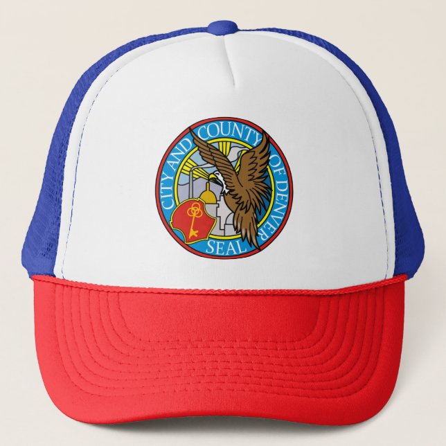 Seal of Denver, Colorado Trucker Hat (Front)