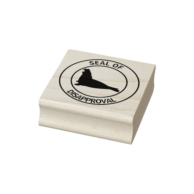 Seal of Disapproval Rubber Stamp (Stamp)