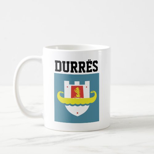 Seal of Durrs Albania Coffee Mug